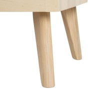 Schubladenschrank MARIE 42 x 40,2 x 100 cm natürlich Holz DMF