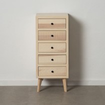 Schubladenschrank MARIE 42 x 40,2 x 100 cm natürlich Holz DMF