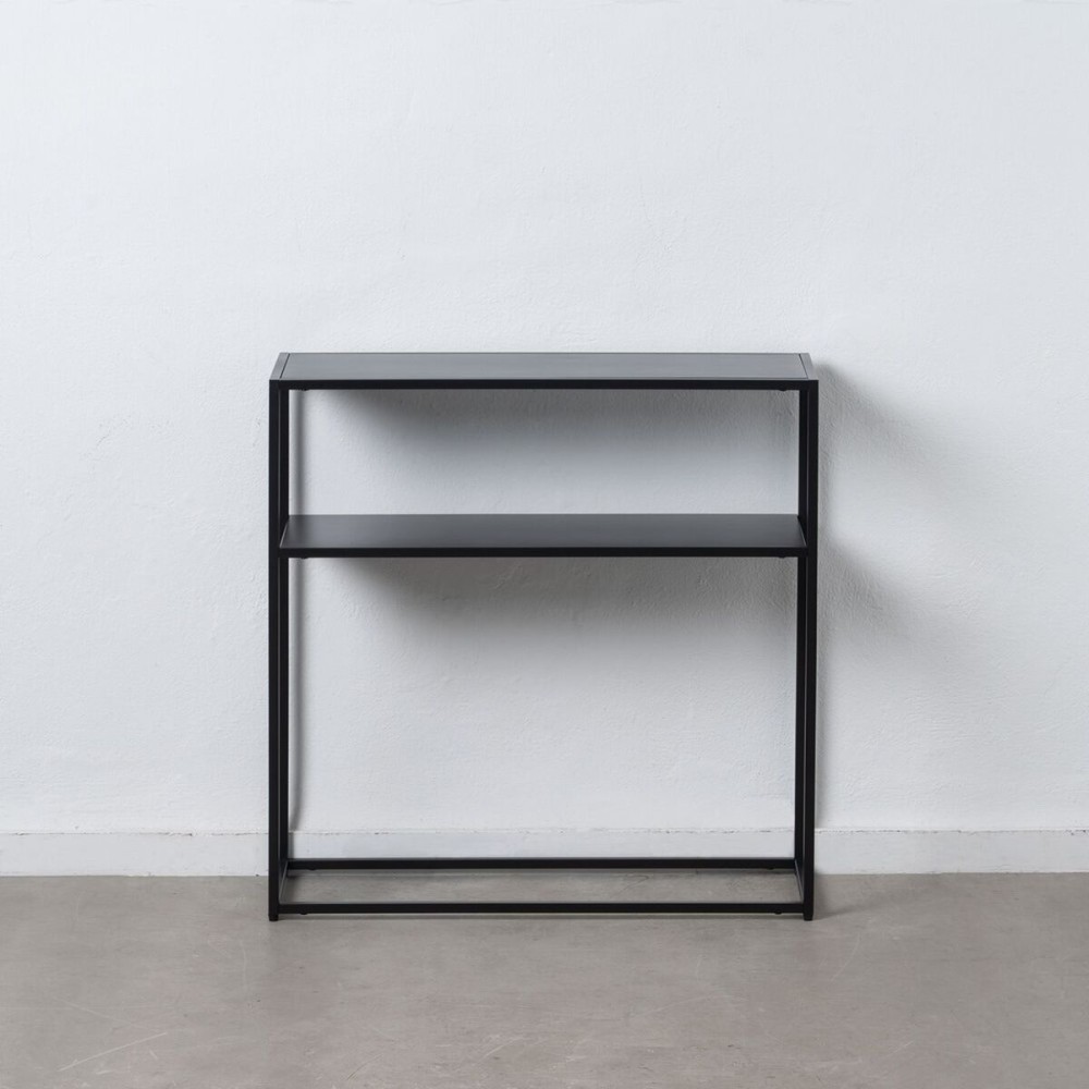 TV furniture 80 x 30 x 81 cm Black Steel