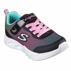 Chaussures de Sport pour Enfants Skechers Flicker Flash Noir