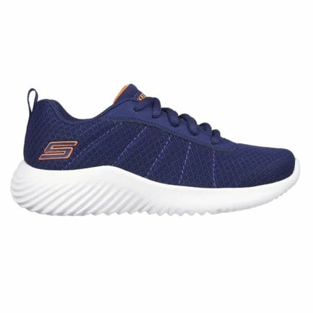 Chaussures de Sport pour Enfants Skechers Bounder - Karonik Blue marine