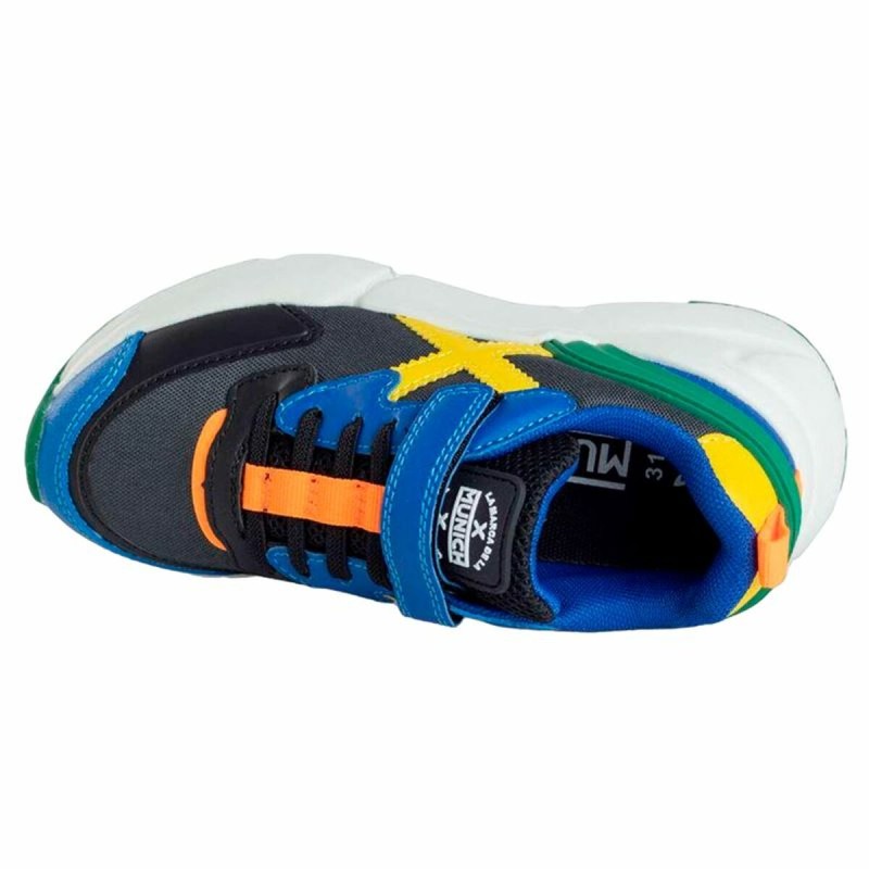 Chaussures de Sport pour Enfants Munich Mini Track VC Bleu