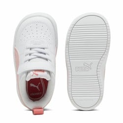 Chaussures de Sport pour Enfants Puma Rickie+ Blanc Rose clair