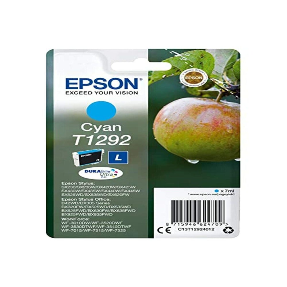 Original Tintenpatrone Epson C13T12924022 Dunkelblau