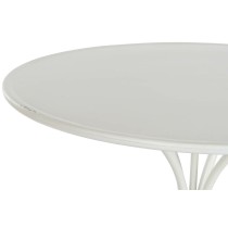 Table d'appoint DKD Home Decor 81 x 81 x 81,5 cm Métal Blanc