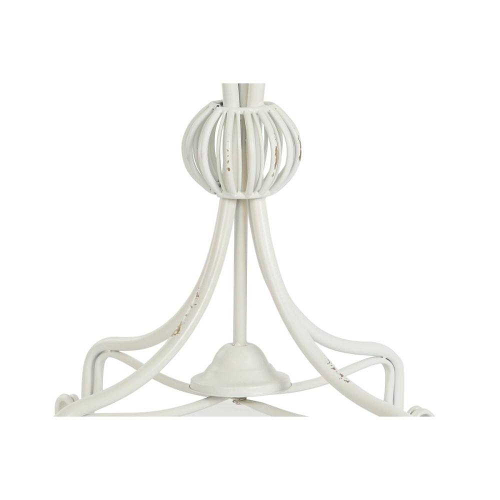 Table d'appoint DKD Home Decor 81 x 81 x 81,5 cm Métal Blanc