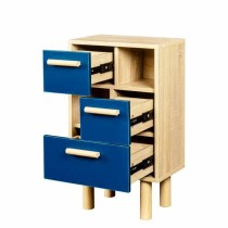 Schubladenschrank Marineblau 67 x 40 cm