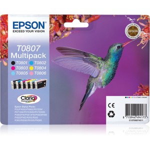 Original Tintenpatrone Epson C13T08074021 Bunt