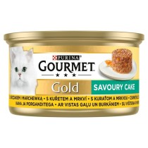 Aliments pour chat Purina GOURMET GOLD Poulet Carotte 85 g