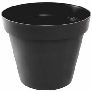 Blumentopf EDA   Schwarz Ø 30 x 26 cm Anthrazit