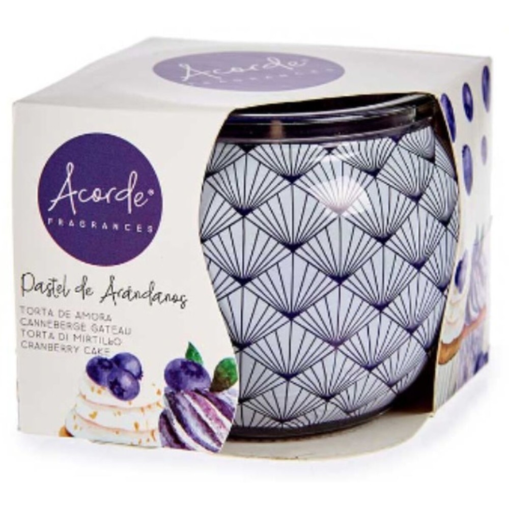 Scented Candle Acorde SS.CRANBERY Blueberry (12 Units)