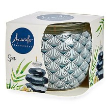 Scented Candle Spa 7,5 x 6,3 x 7,5 cm (12 Units)