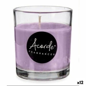 Scented Candle Lavendar 7 x 7,7 x 7 cm (12 Units)