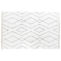 Tapis DKD Home Decor Blanc Gris 200 x 290 x 1,5 cm