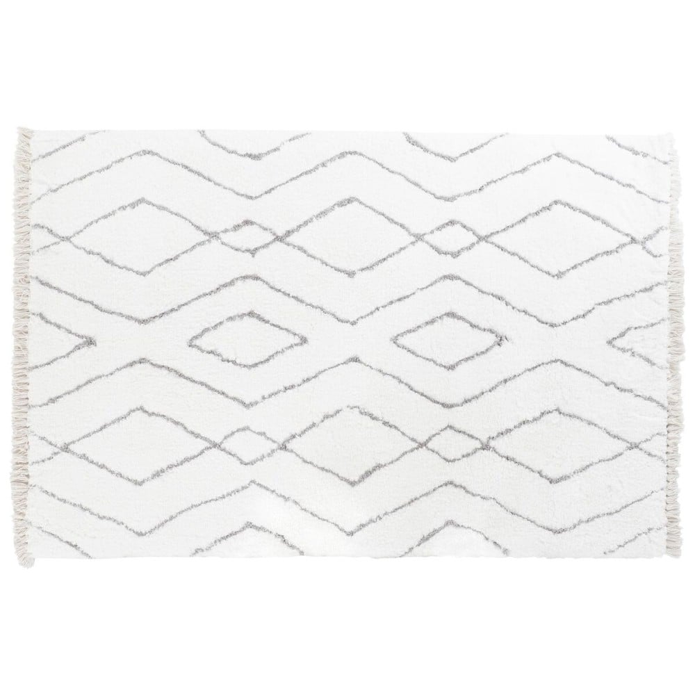 Tapis DKD Home Decor Blanc Gris 200 x 290 x 1,5 cm