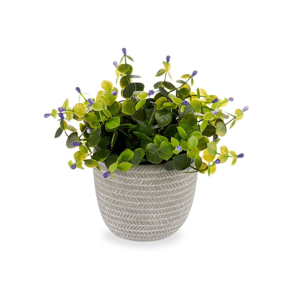 Plante décorative Ibergarden QY-H022 Plastique Fleurs 21 x 20,6 x 21 cm (8 Unités)