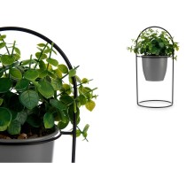 Plante décorative Ibergarden QY-H093 Métal Plastique Volets Ronde 21 x 30 x 21 cm (8 Unités)