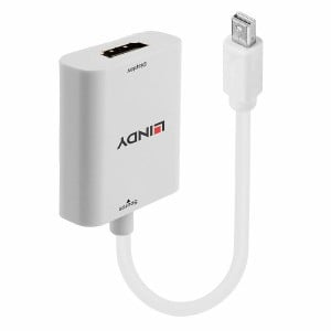 Adaptateur Mini Display Port vers HDMI LINDY 41069 Blanc