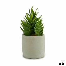 Plante décorative Ibergarden YCX17941 Plastique Succulent 12 x 24 x 12 cm (6 Unités)