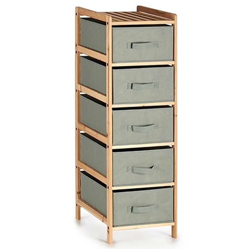 Chest of drawers Kipit FEA05-36GR Grey 34 x 103 x 36 cm (2 Units)