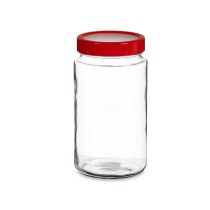 Jar Red polypropylene 2 L 11,5 x 21 x 11,5 cm (12 Units)