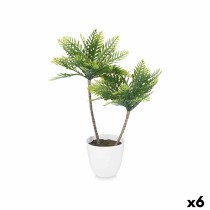 Dekorationspflanze Ibergarden XD19-1327 Kunststoff Palme 36 x 55,5 x 24 cm (6 Stück)