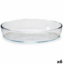 Plat à Gratin Borcam Ovale 2,3 L 22 x 6 x 30,5 cm (6 Unités)