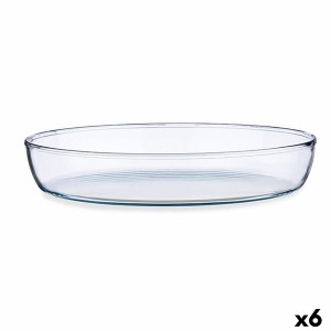 Serving Platter Pasabahce Borcam Oval 3,3 L (6 Units)