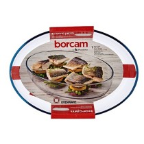 Kochschüssel Borcam Oval 3,3 L (6 Stück)