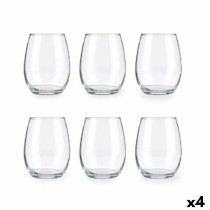 Set de Verres Pasabahce Amber Transparent verre 350 ml (4 Unités)