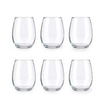 Set de Verres Amber Transparent verre 350 ml (4 Unités)