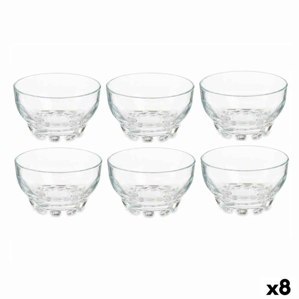 Set de Bols Karaman Transparent verre 275 ml (8 Unités)