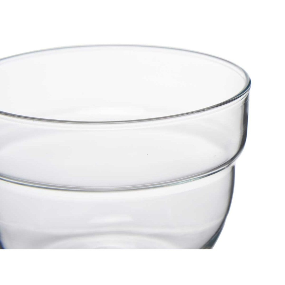 Set of bowls Pasabahce Motto Transparent Glass 200 ml (8 Units)