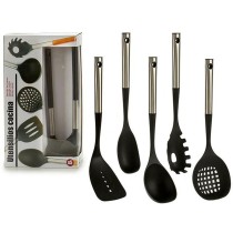 Set of Kitchen Utensils Kinvara KT171055S-S5 Black Plastic 8,5 x 35 x 20,5 cm (6 Units)