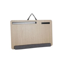 Plateau Home ESPRIT Polyester Bois MDF 55 x 35 x 7 cm