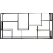 Regal DKD Home Decor Schwarz Metall 120 x 20 x 60 cm