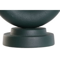 Vase Home ESPRIT Green Aluminium 18 x 13 x 19 cm (2 Units)