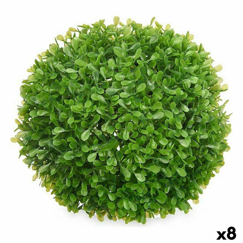 Decorative Plant Ibergarden 551 Plastic Sheets Ball 22 x 22 x 22 cm (8 Units)