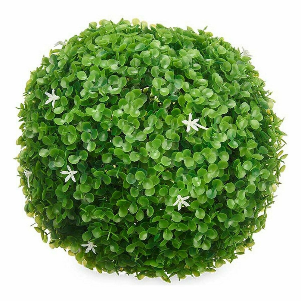 Decorative Plant Ibergarden 554 Plastic Flowers Sheets Ball 27 x 27 x 27 cm (6 Units)