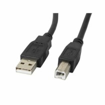 USB 2.0 A to USB B Cable Lanberg CA-USBA-11CC-0018-BK Black 1,8 m (1 Unit)