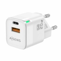 Wall Charger Aisens ASCH-20W2P002-W White 20 W (1 Unit)