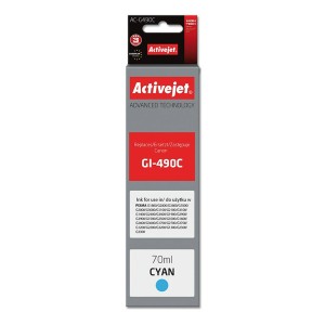 Original Ink Cartridge Activejet AC-G490C Cyan