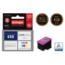 Original Ink Cartridge Activejet AH-650CR Cyan/Magenta/Yellow