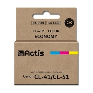 Cartouche d'encre originale Actis KC-41R Cyan/Magenta/Jaune