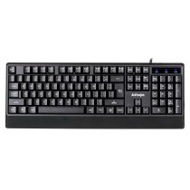 Clavier Activejet K-3255 Noir Monochrome QWERTY