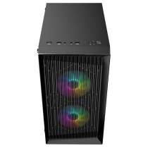 ATX Semi-Tower Gehäuse Logic ATOS ARGB Schwarz