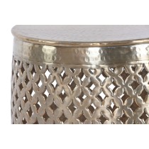 Table d'appoint Home ESPRIT Doré Aluminium 40 x 40 x 48 cm