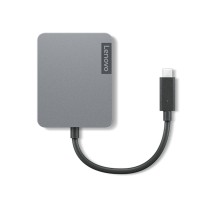 Hub USB Lenovo 4X91A30366 Gris