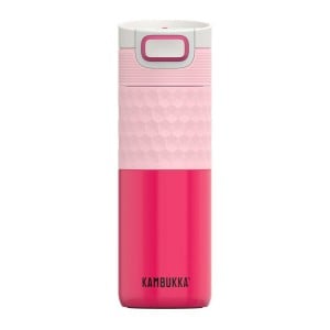 Tasse Thermos avec Couvercle Kambukka Etna Grip Diva Rose Acier inoxydable 500 ml