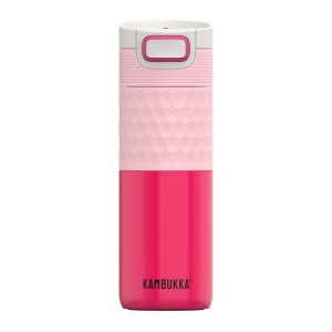 Thermobecher mit Deckel Kambukka Etna Grip Diva Rosa Edelstahl 500 ml